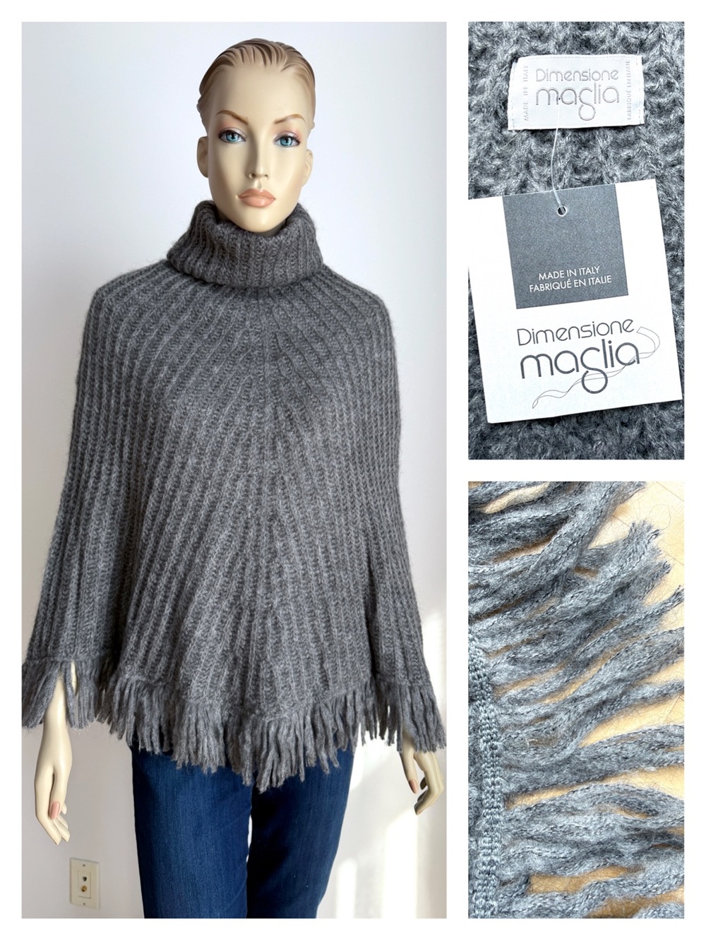 Dimensione Maglia poncho